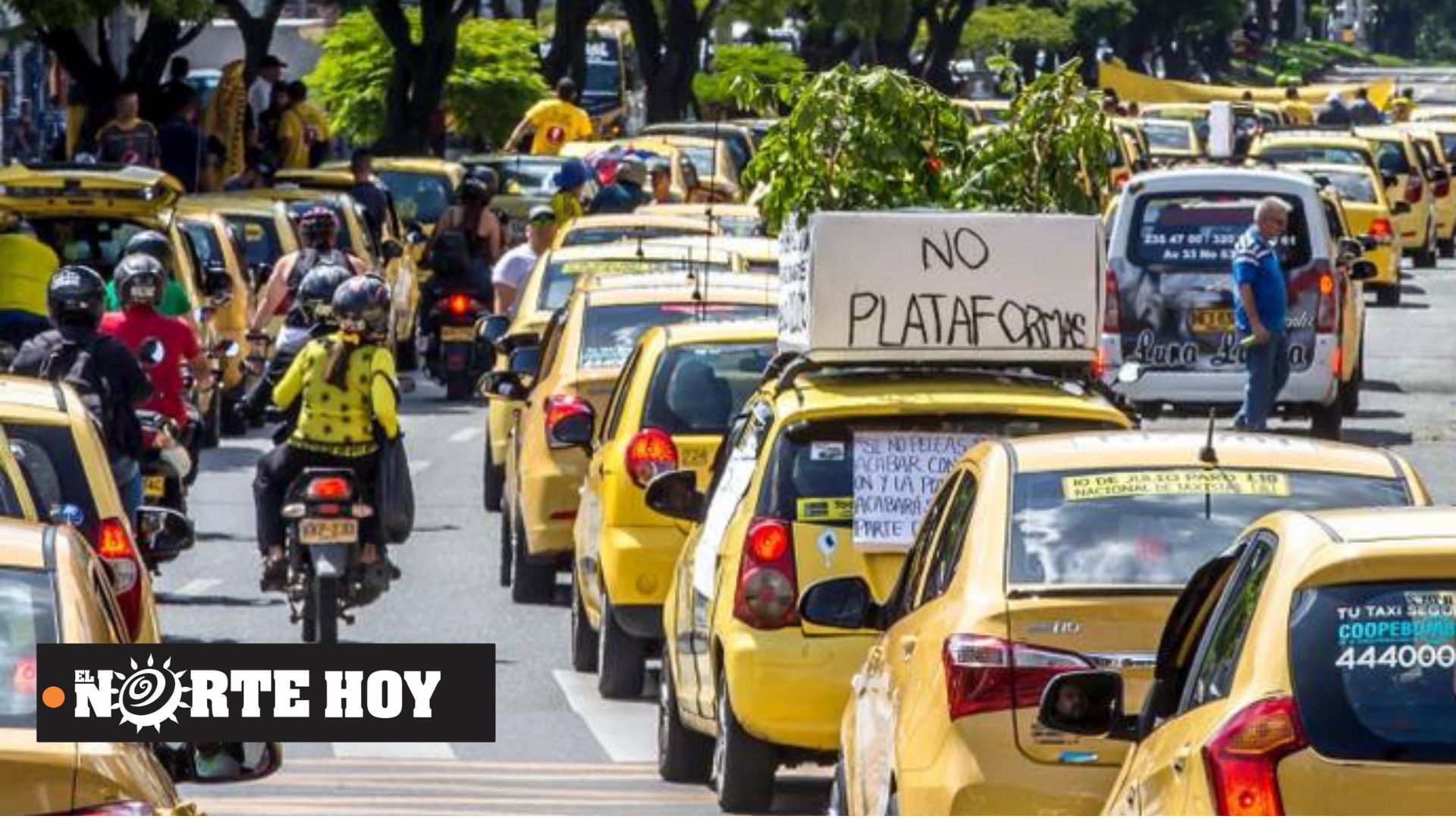 Paro de Taxistas: Piden Mejoras Laborales y Revisar Apps de Transporte.