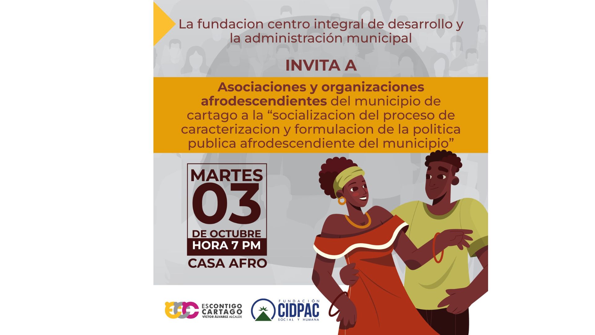 Política Pública Afrodescendiente en Cartago