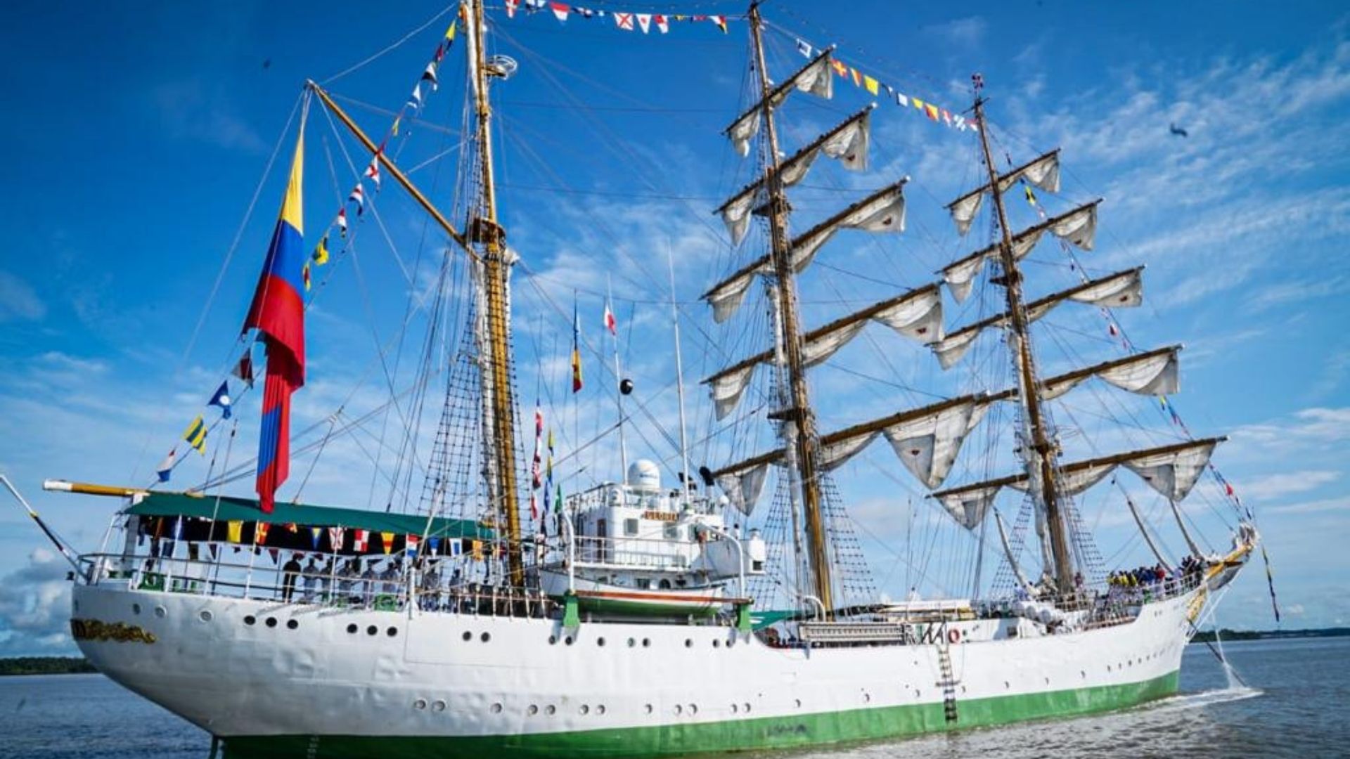 Buque ‘Gloria’ Regresa a Buenaventura tras 24 Años