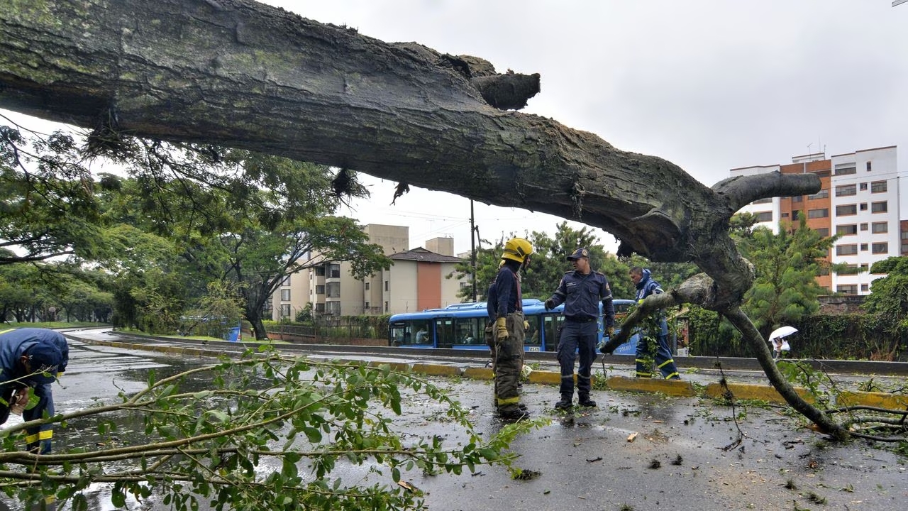 Fuertes Lluvias Sorprenden a Cali Tras Días Sin Precipitaciones