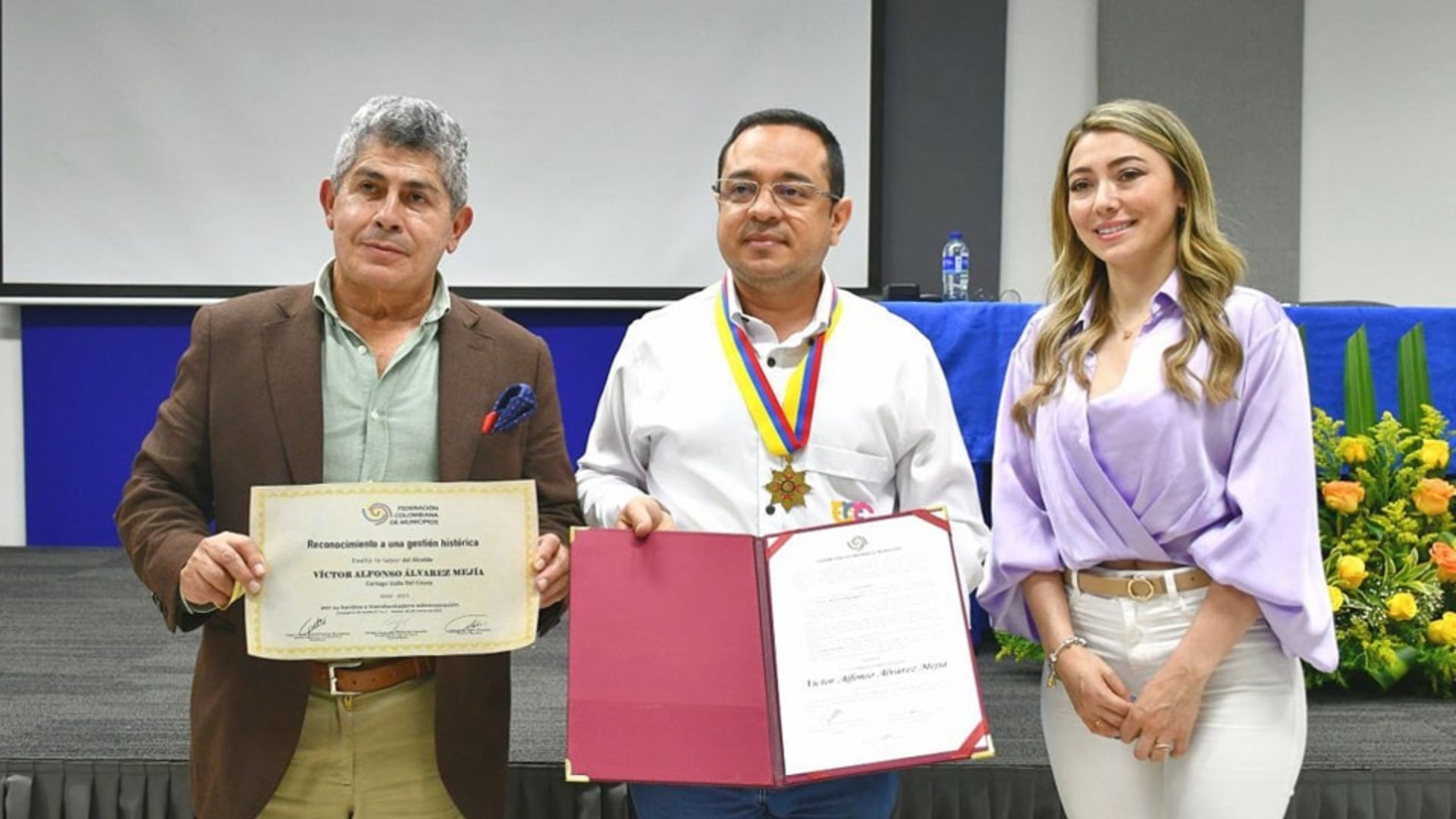 Víctor Álvarez: Mérito Municipal en Cartago