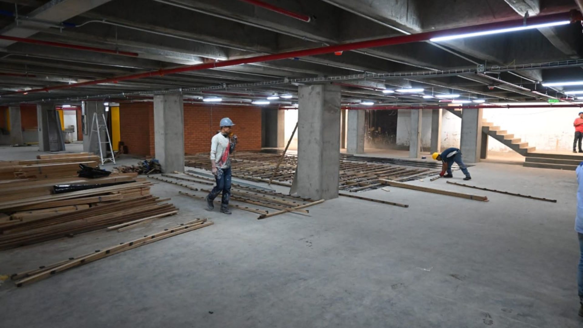 Obras en el Coliseo Mayor de Pereira avanzan rápidamente