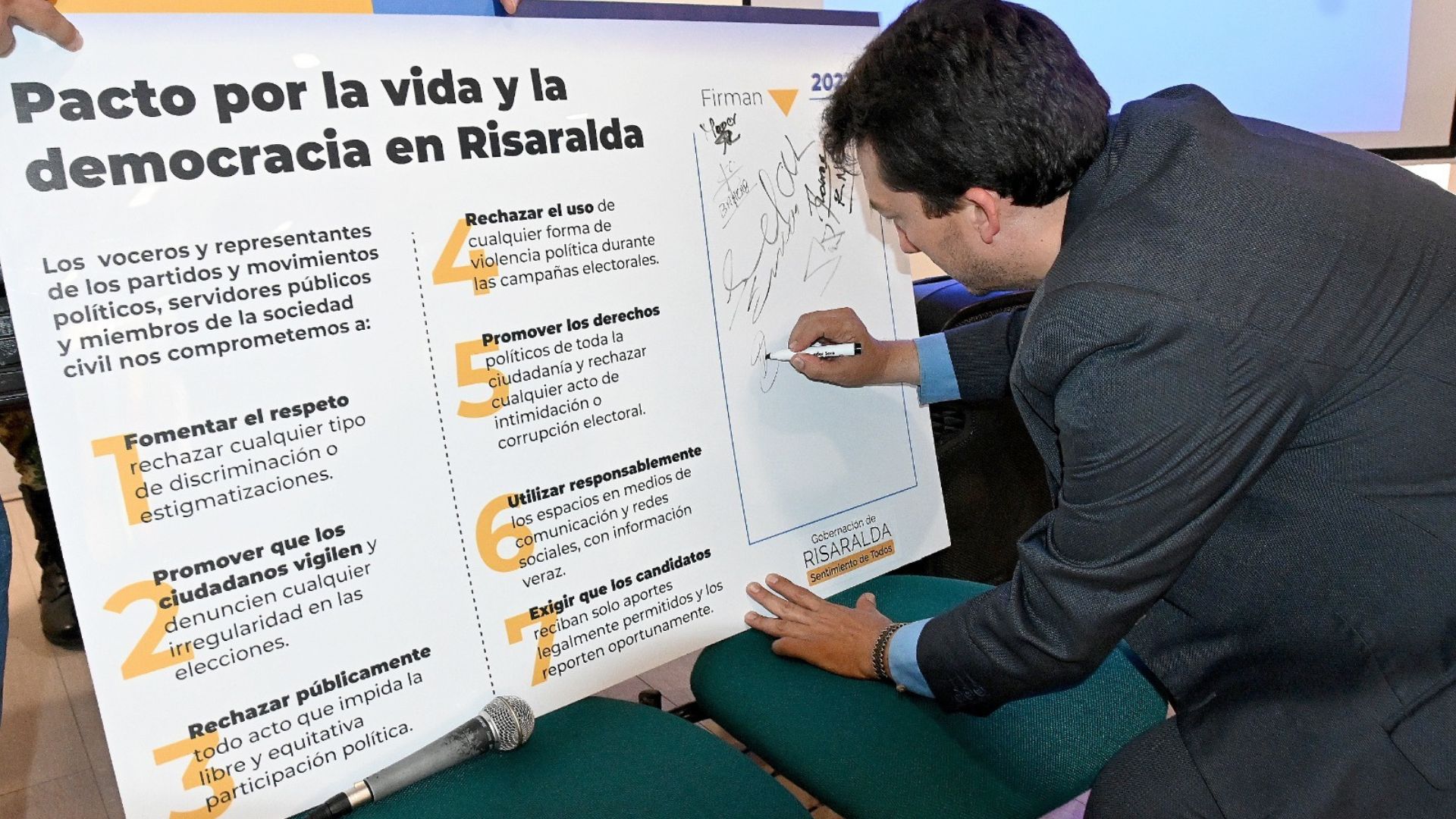 Pacto en Risaralda Asegura Elecciones Seguras el 29 de Octubre