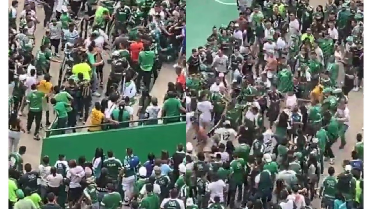 Violencia en el estadio Palmaseca