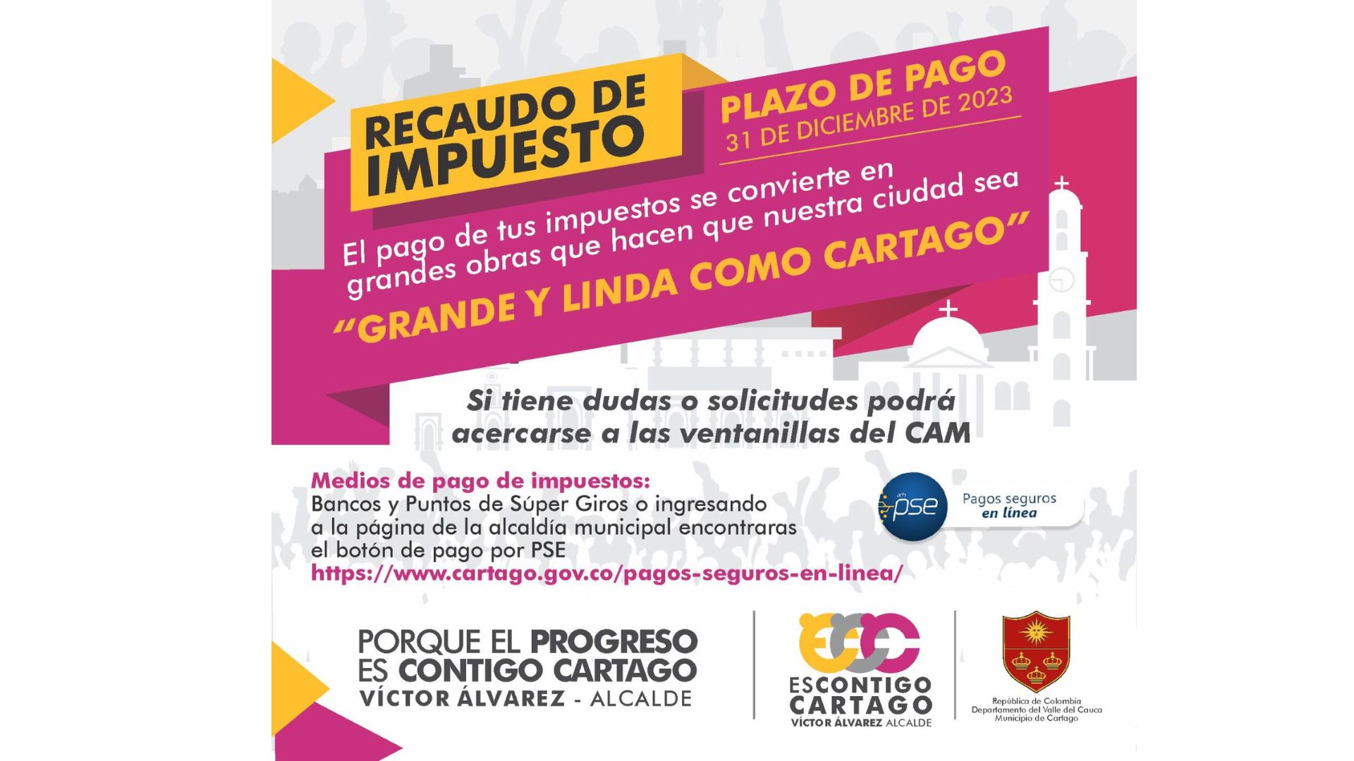 Impuestos en Cartago: Tu aporte hacia una ciudad más linda