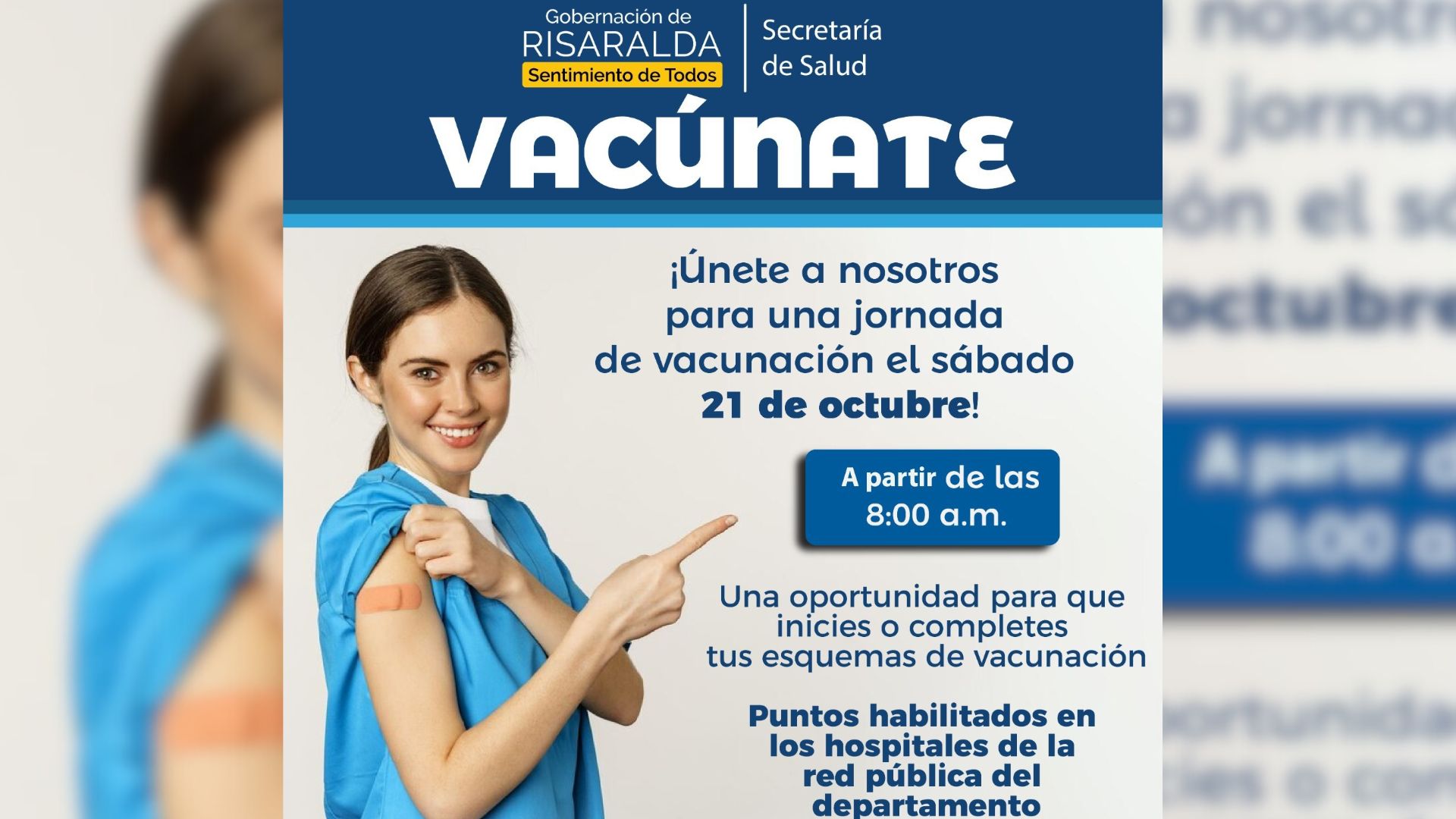 Jornada de Vacunación Infantil en Risaralda