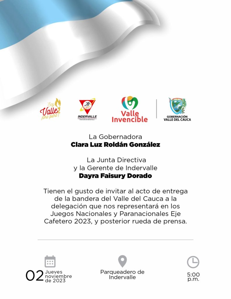 Invitación Gobernación