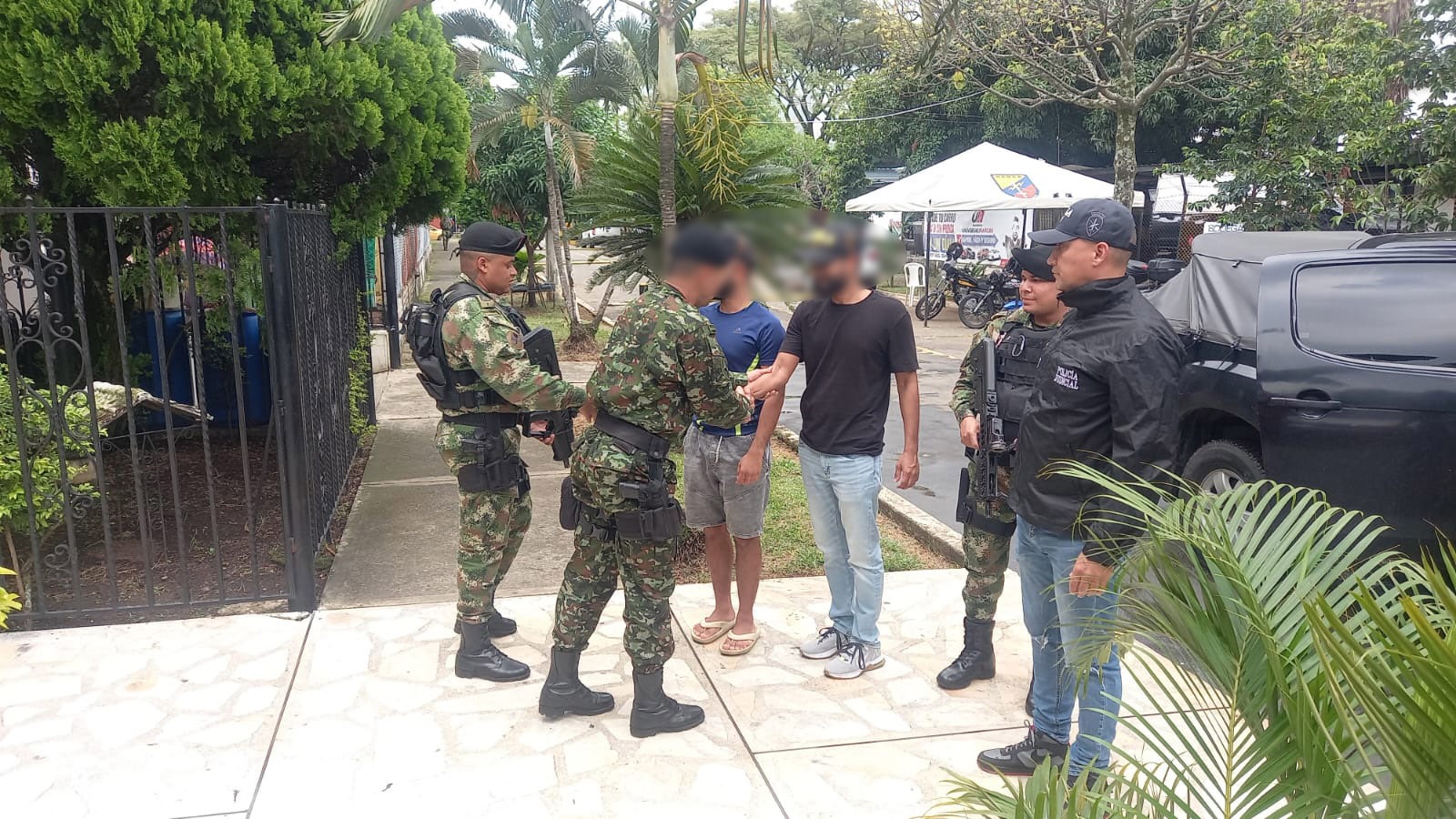 Éxito del Gaula Militar Valle en Cali