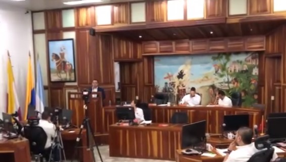 Se realizó instalación del cuarto periodo de sesiones del Concejo de Cartago