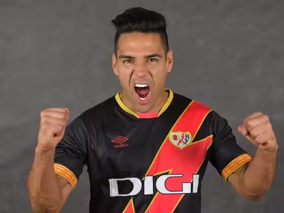 Radamel Falcao García: doblete decisivo en la victoria del Rayo Vallecano en la Copa del Rey
