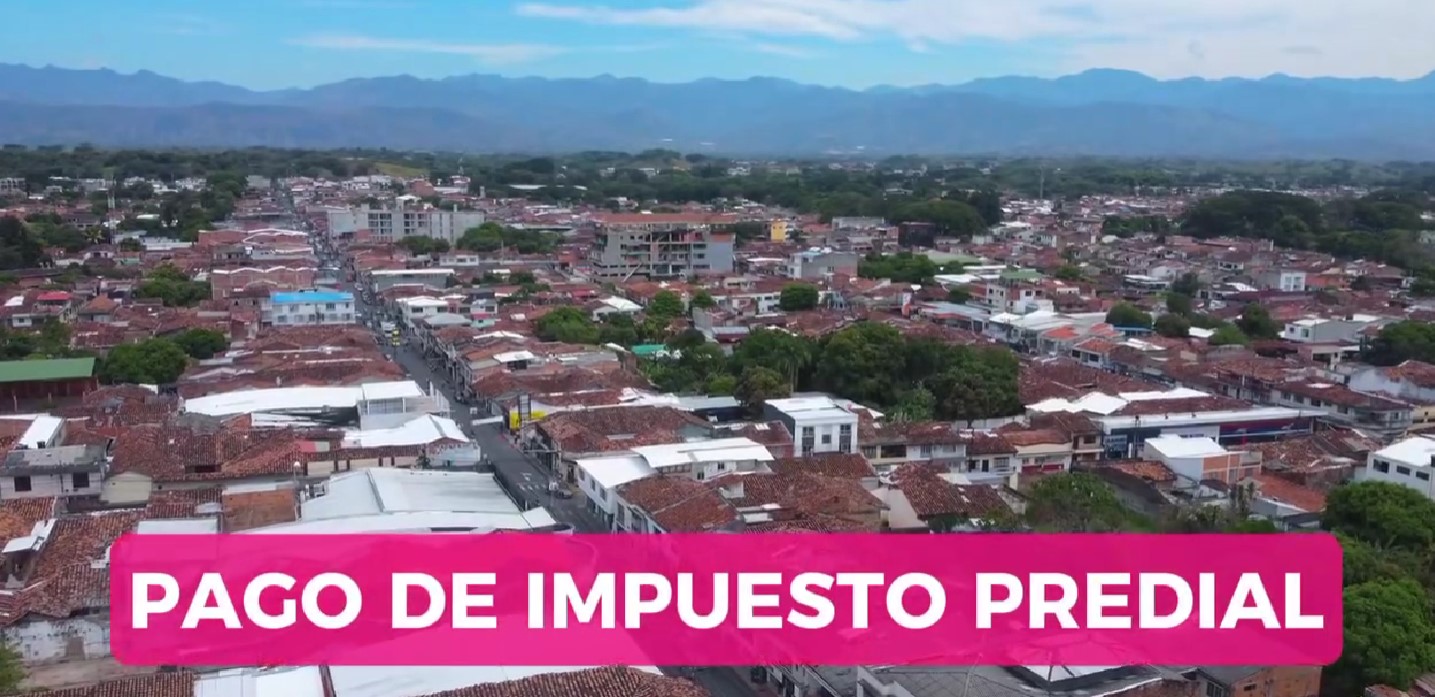 Invitación a realizar pago de impuesto predial en Cartago