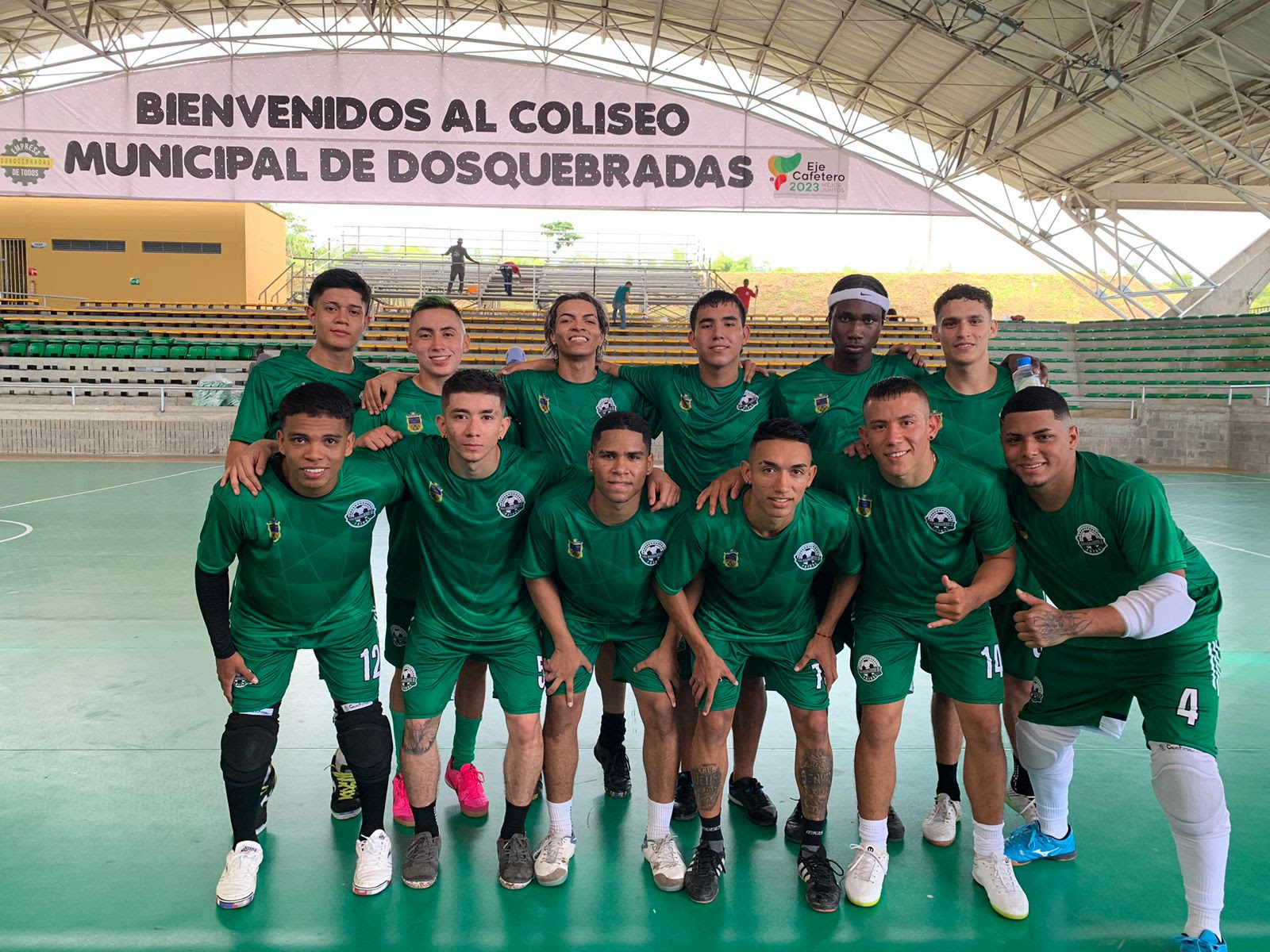 Risaralda casta de campeones debuta en fútbol sala de juegos nacionales 2023.