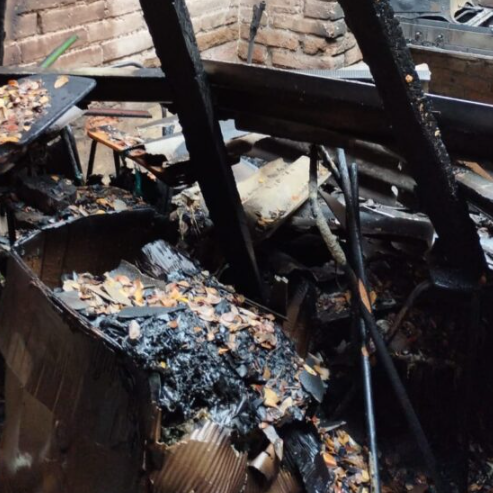 Atentado en Iglesia de Palmaseca