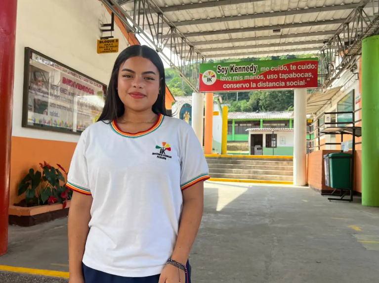 Nueve estudiantes pereiranas, se irán de intercambio para Alemania.