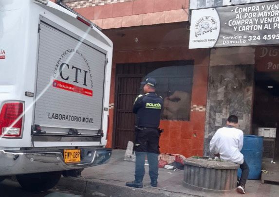 Muere Hombre en Pereira. Quedó en Plena Vía Publica