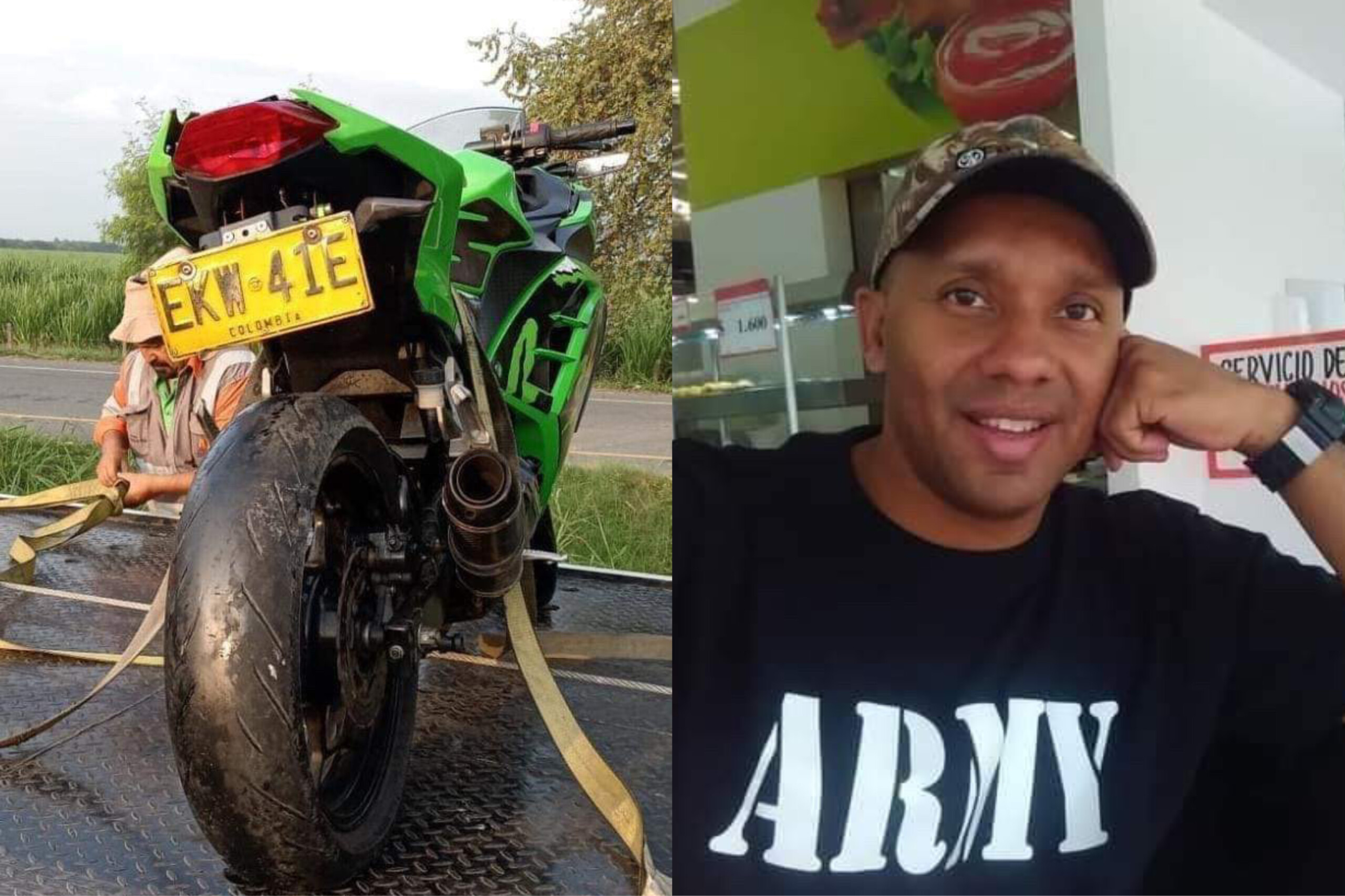 Motociclista muere en carretera Del Valle