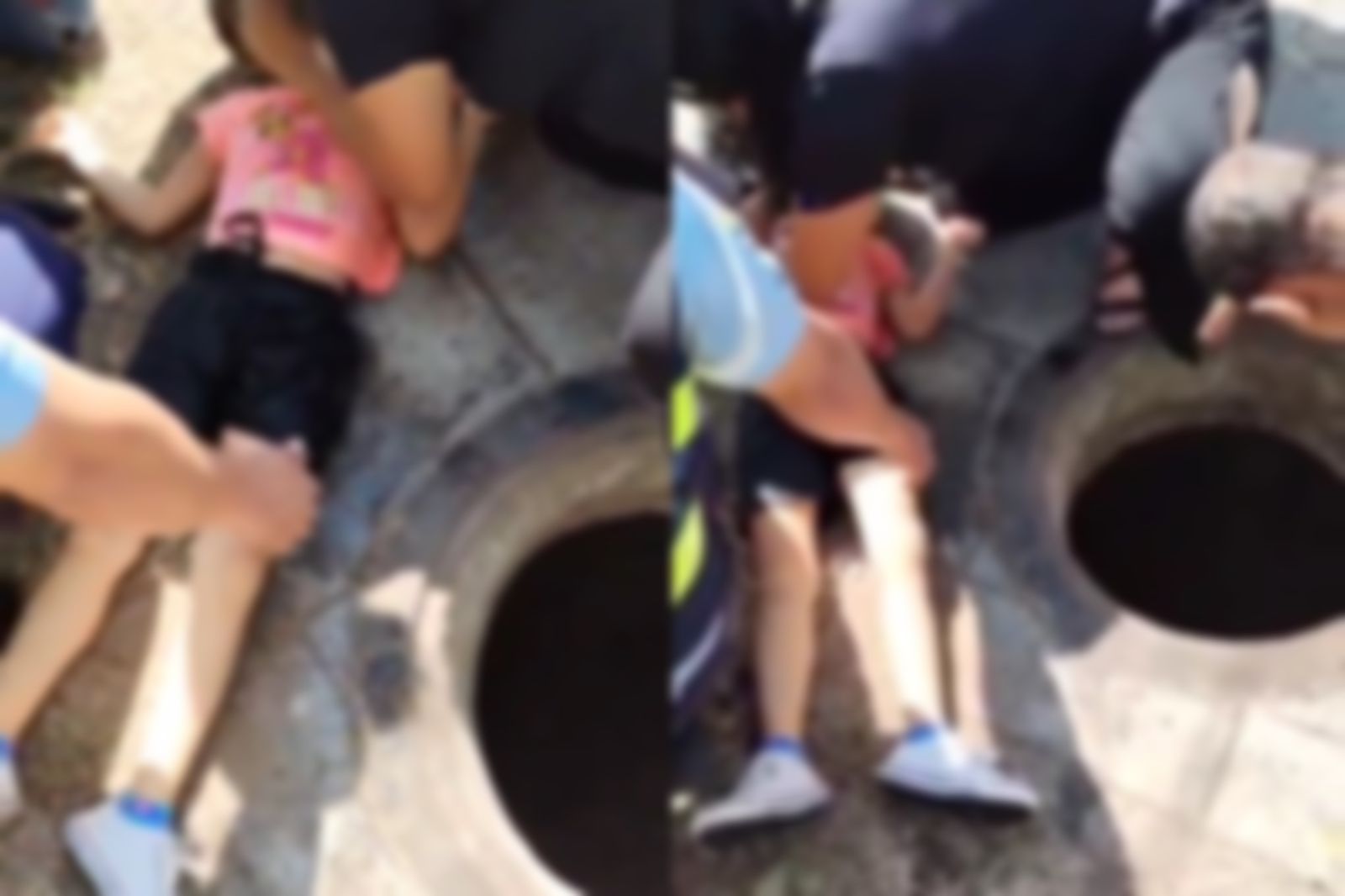 Niña de 7 Años Cayó a Una Alcantarilla sin Tapa