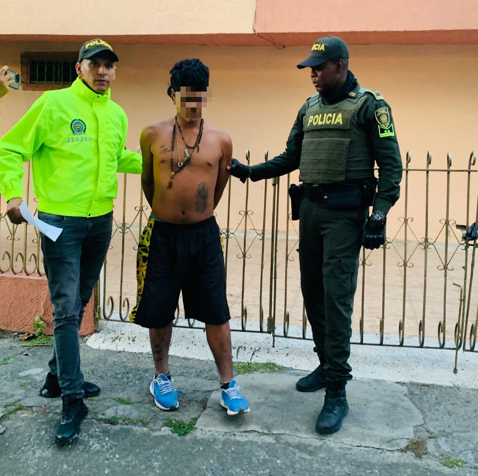 Capturan a Alias 'Burro o Chacal' por homicidio a un menor