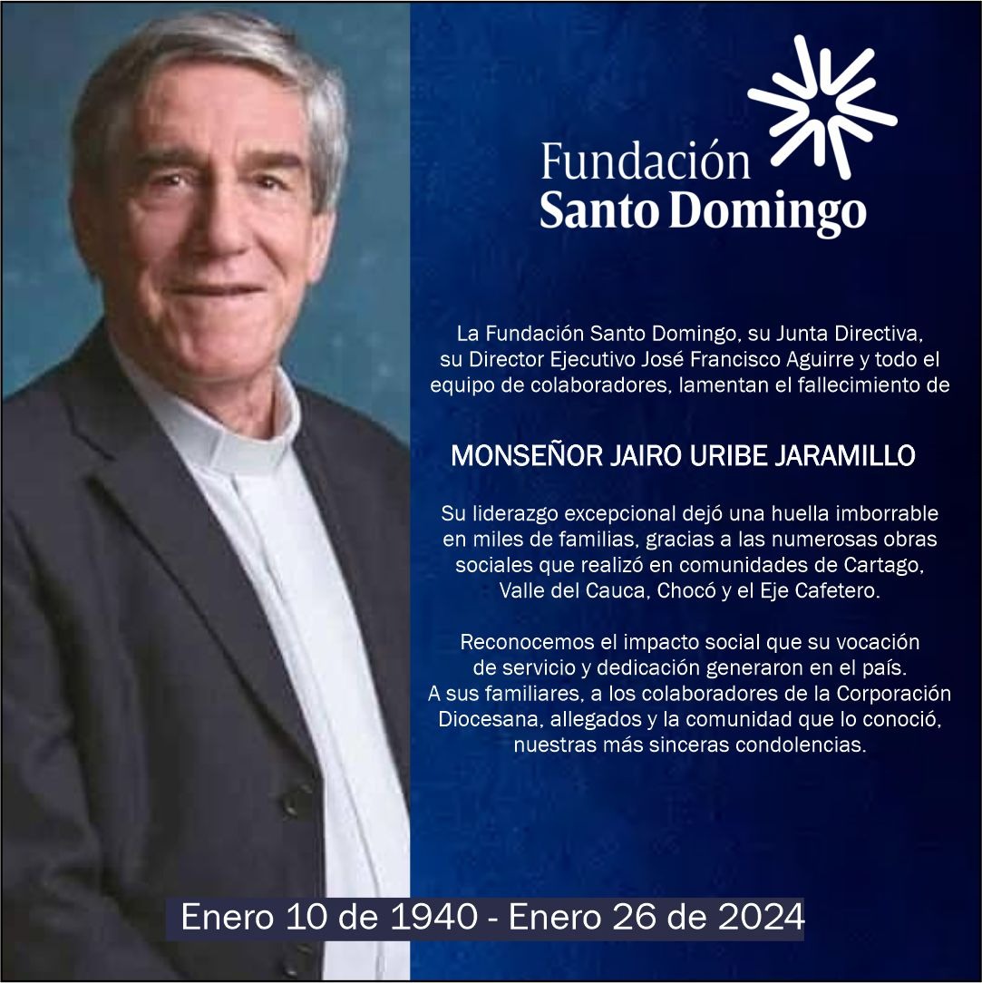 Monseñor Jairo Uribe Jaramillo: Un Legado de Servicio y Compromiso Social
