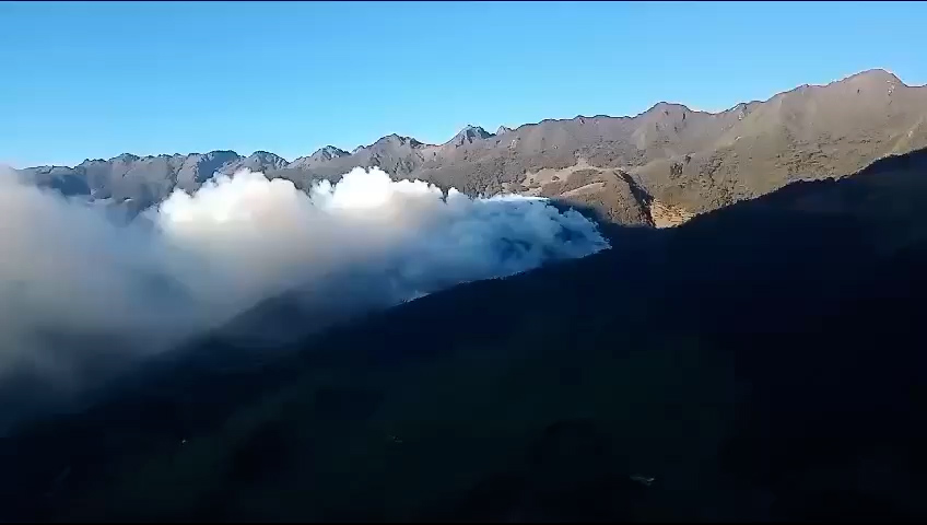 Incendio Forestal de Grandes Proporciones Amenaza Pradera