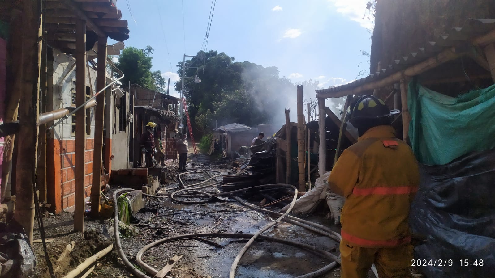 Incendio En Alcalá. Lo Perdieron Todo