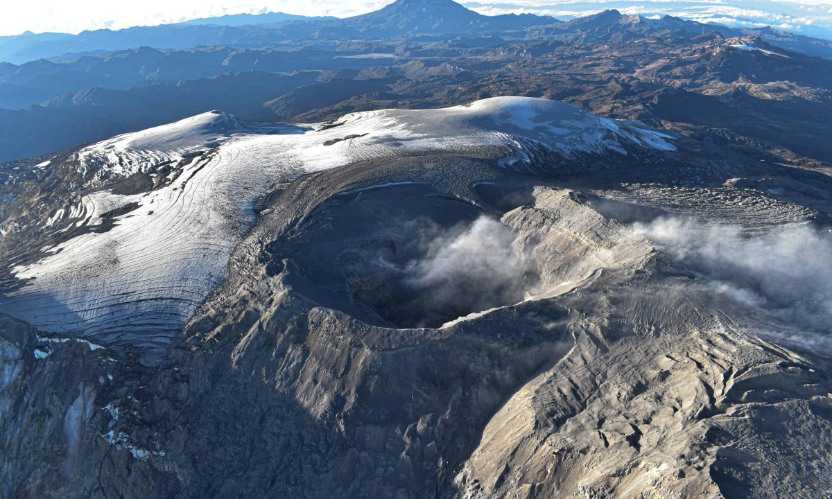 Nueva alerta por el Nevado del Ruiz