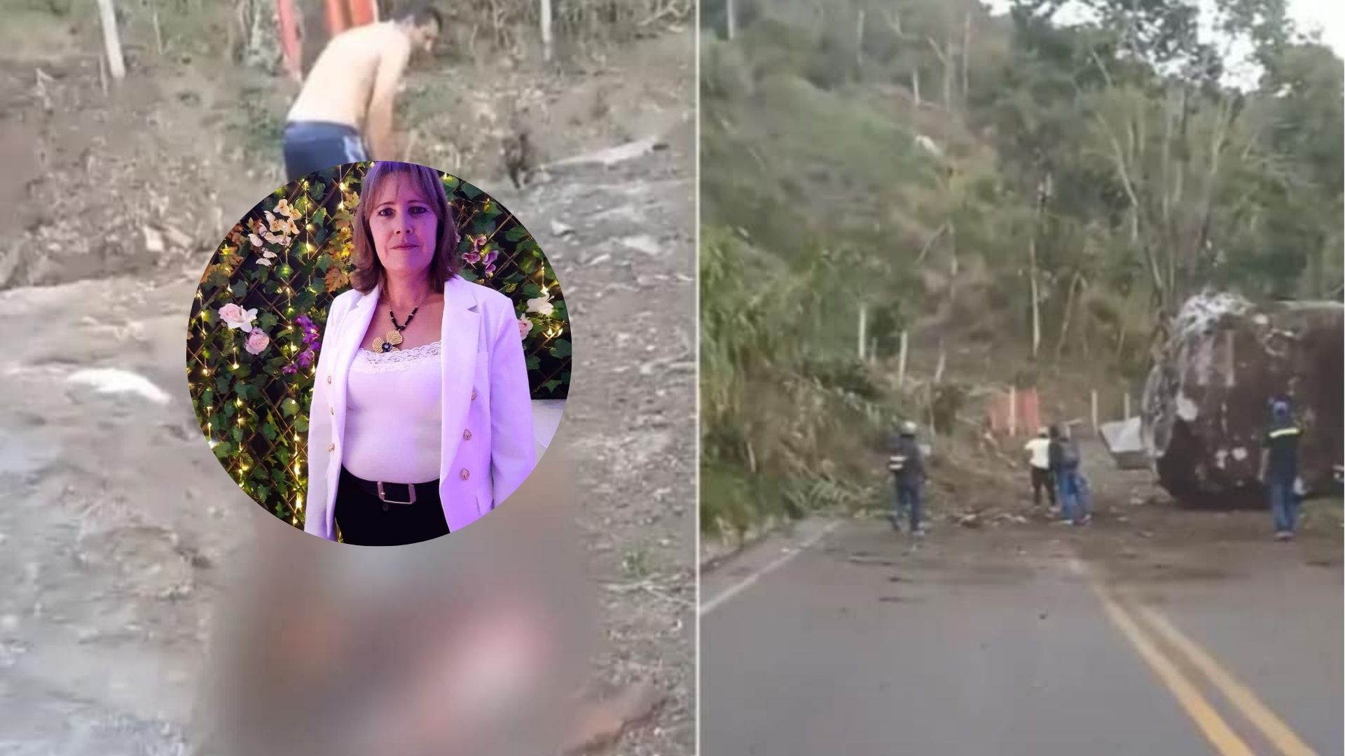 Le Cayó Una Enorme Roca Encima y Perdió la Vida