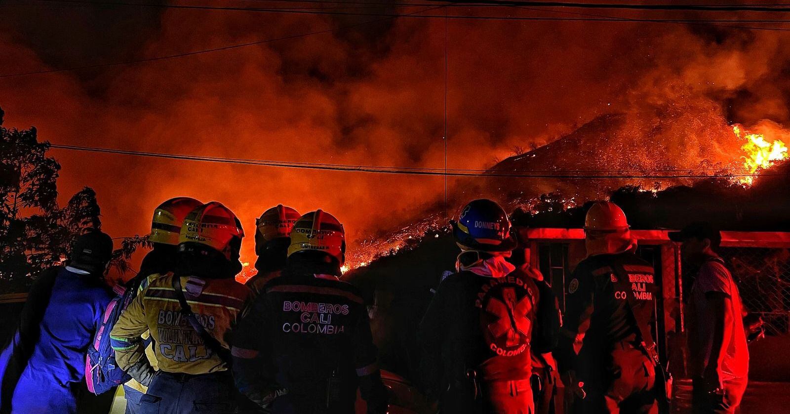 Incendio en Cali deja una víctima fatal