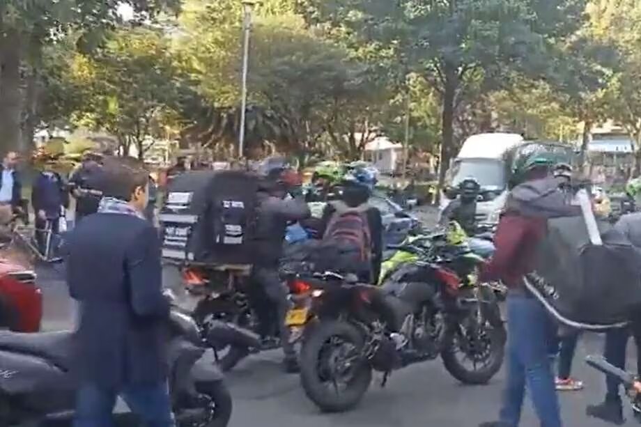 Balacera Captada en Video en Parque de la 93, Norte de Bogotá
