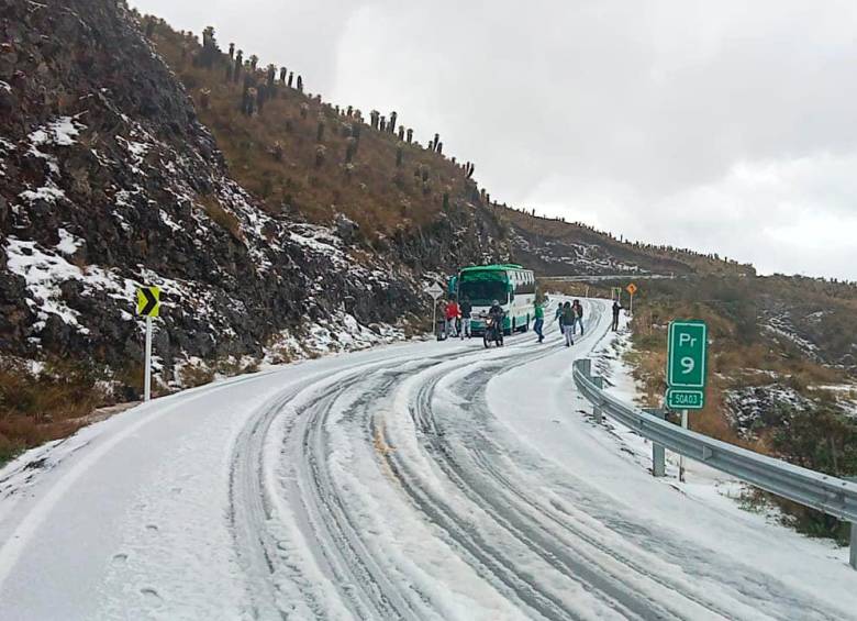 Nevadas Sorprenden en Manizales y El Cocuy