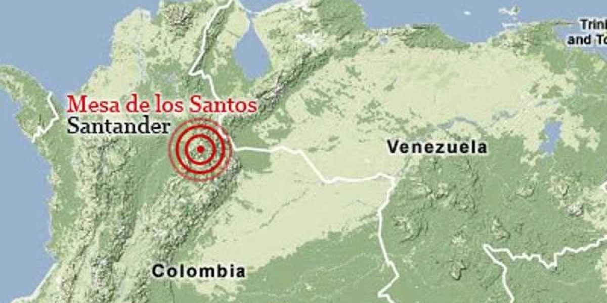 Sismo de 3.2 en los Santos