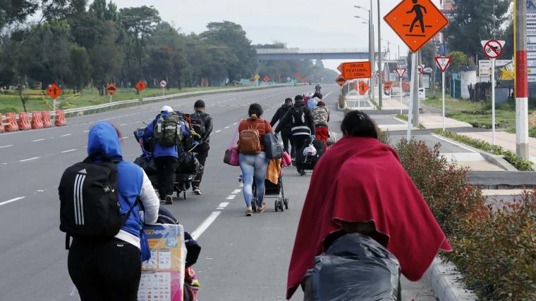 Colombia reporta disminución de migrantes venezolanos