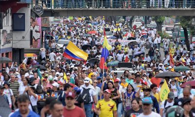 RTVC Noticias denunció ataques durante marcha de la oposición en Bogotá