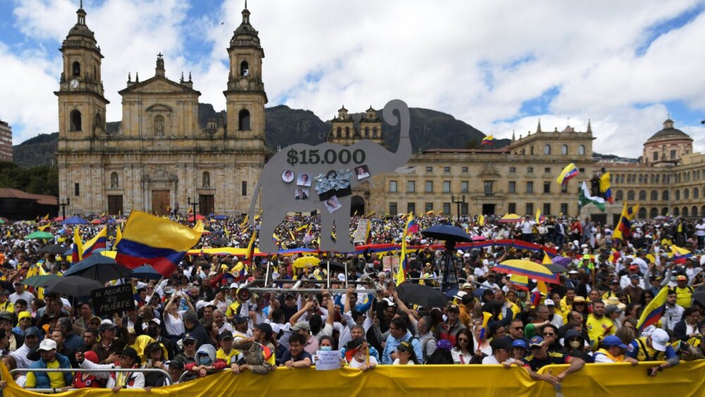 Así avanzan las manifestaciones contra el gobierno