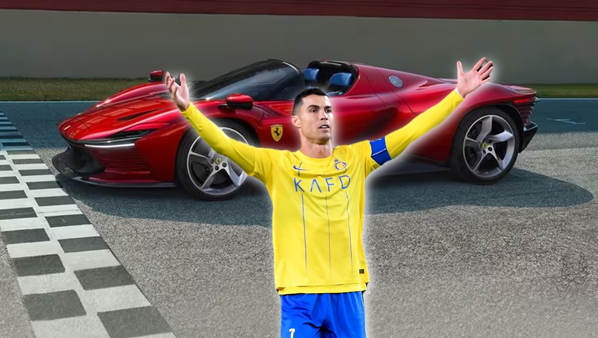 Cristiano Ronaldo estrena el exclusivo Ferrari Daytona SP3