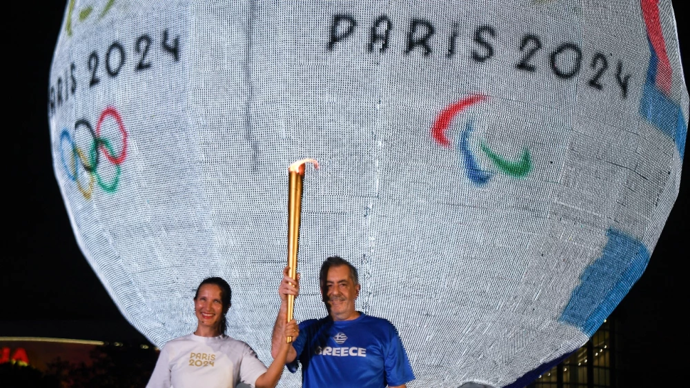Llama Olímpica Ilumina Olimpia