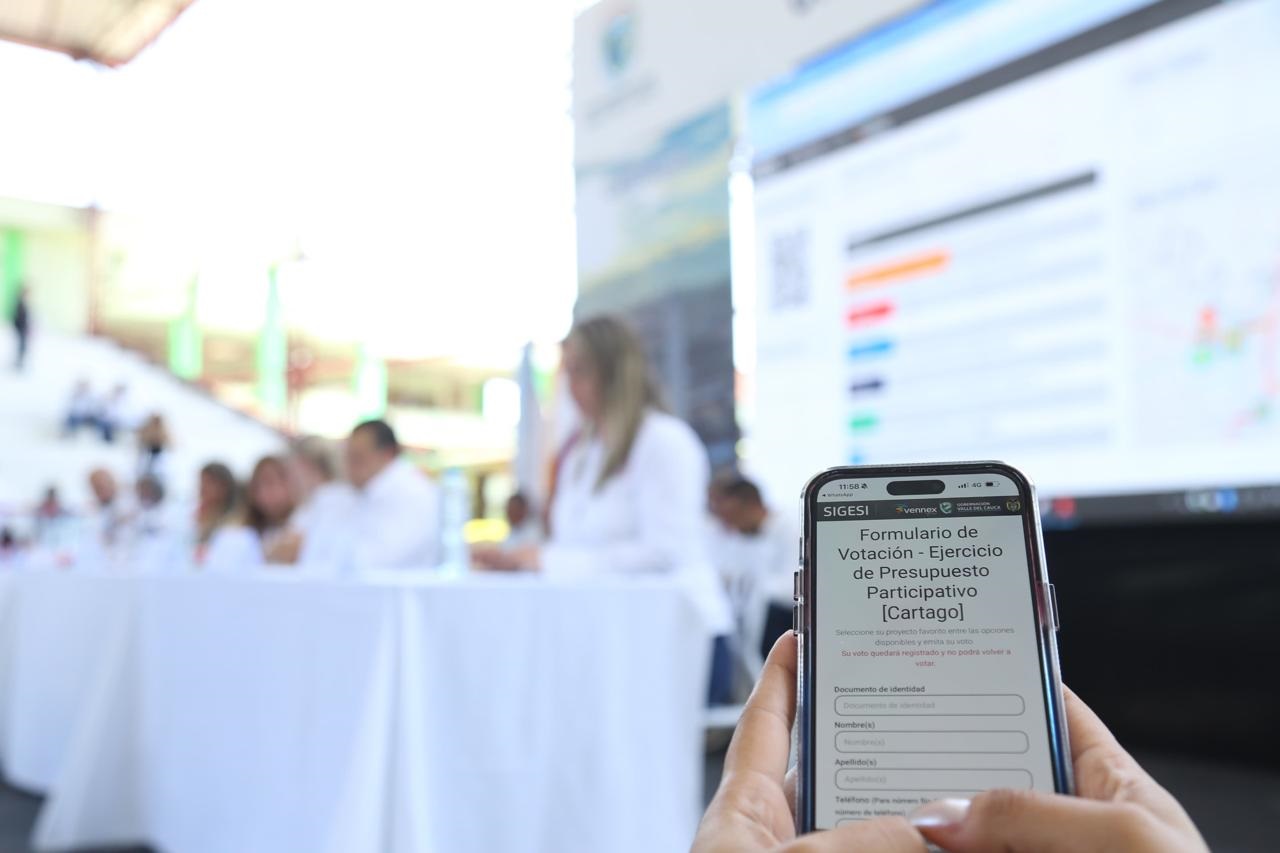 Cartagüeños podrán elegir los proyectos esenciales para el municipio