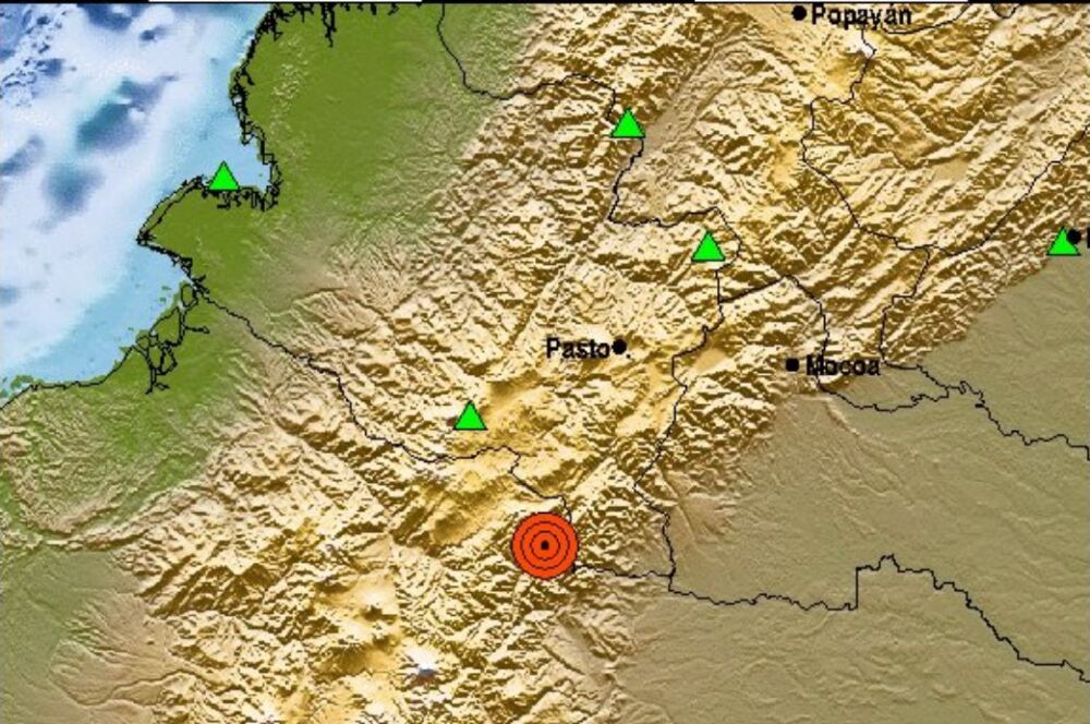 Sismo de magnitud 3,5 sacude nuevamente frontera entre Colombia y Ecuador