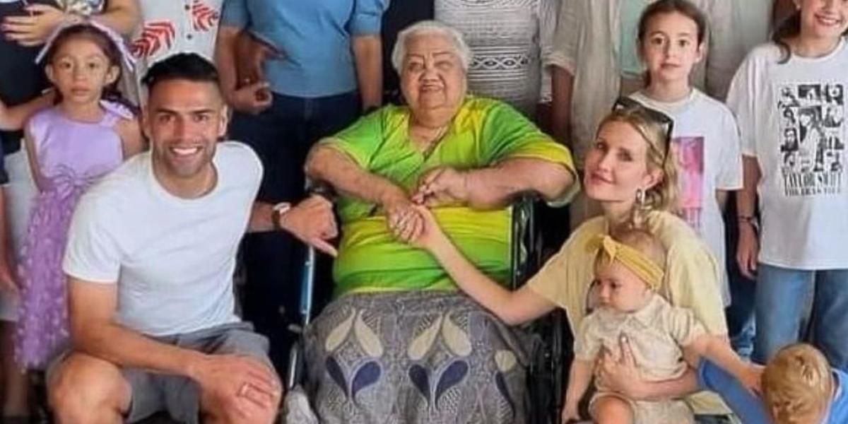 Falcao de luto: Fallece su abuela