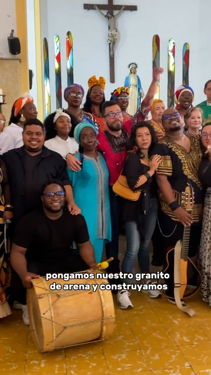 Celebración de misa Inculturada en el mes de la Afrocolombianidad