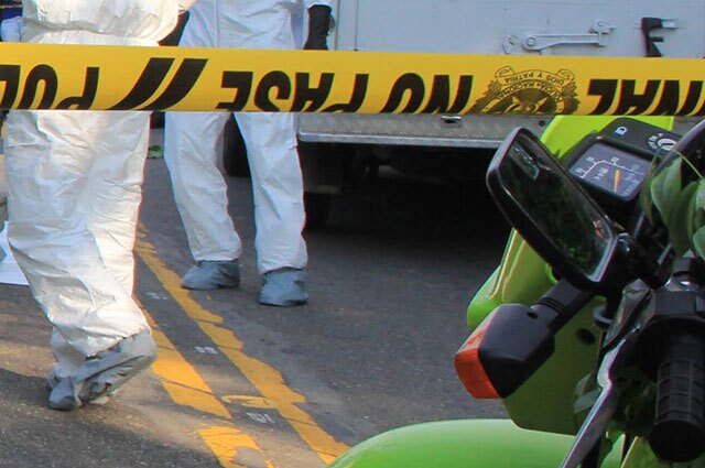 Joven muere arrollada por una caravana de moteros