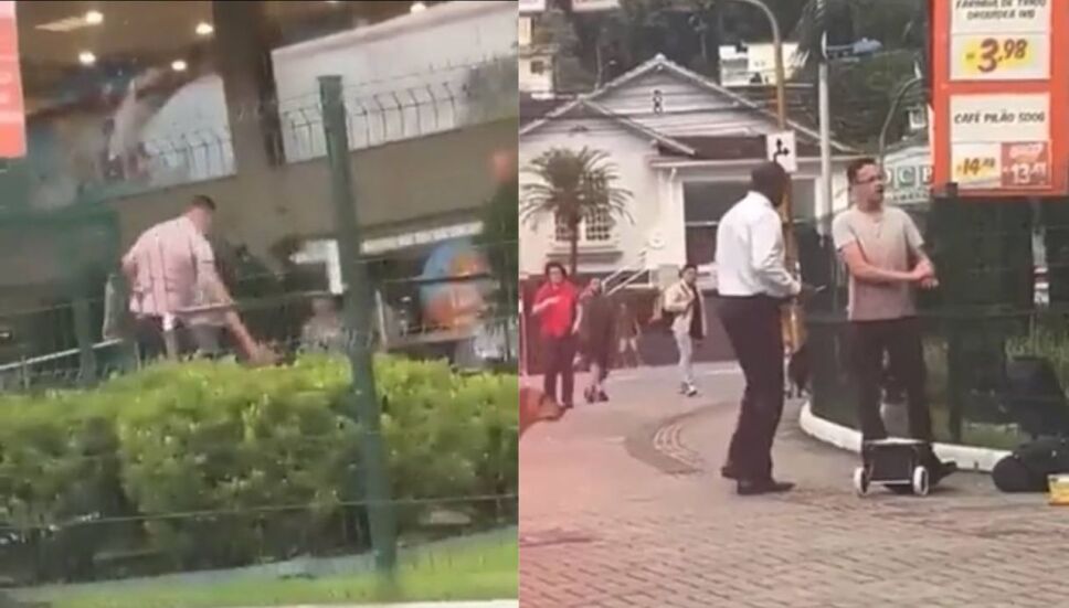 Hombre ataca a agresor en defensa de su hija