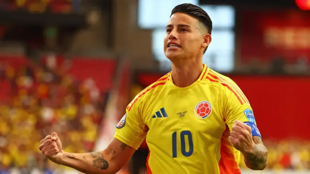 James Rodríguez brilla en la Copa América 2024