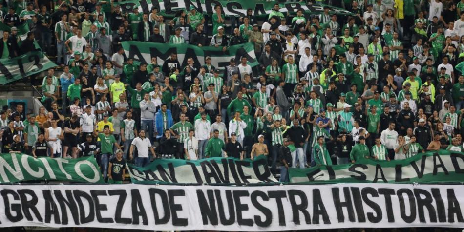 Hinchas de Nacional causaron temblor en Bogotá