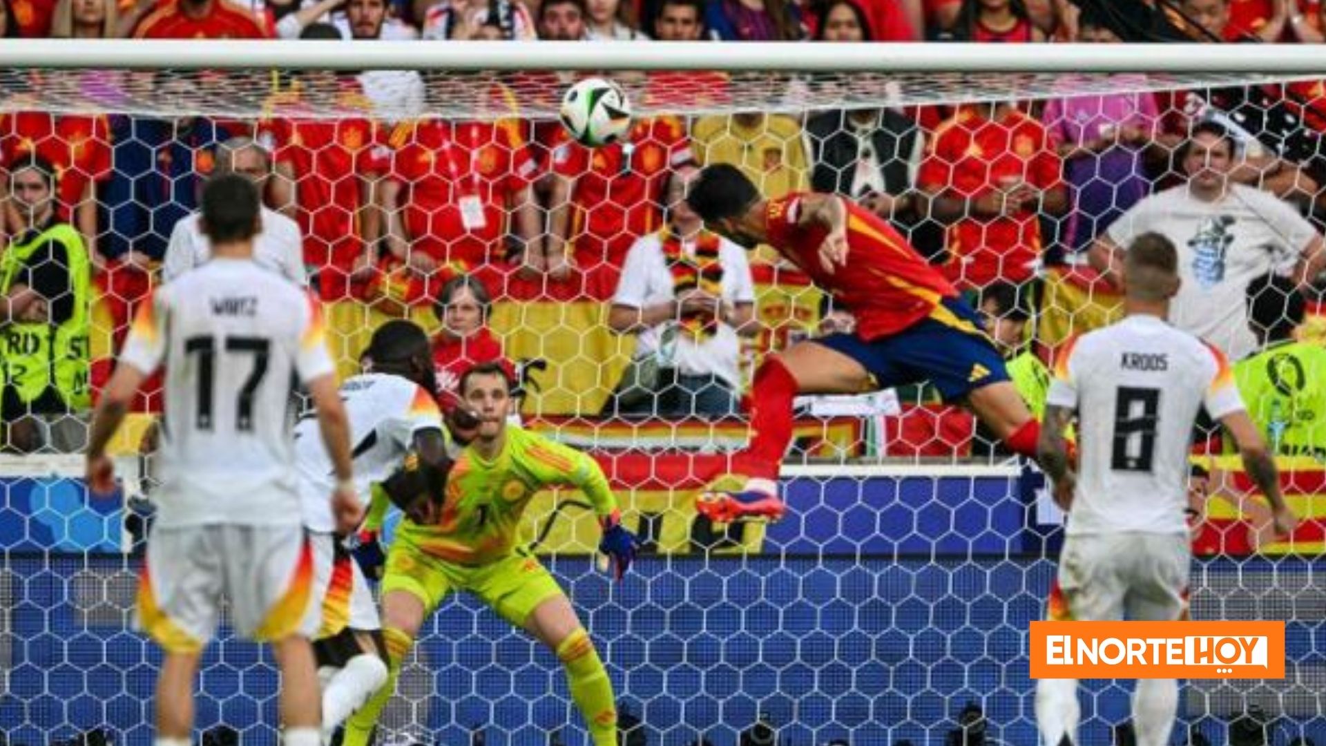 España elimina a Alemania en la Eurocopa con un gol agónico