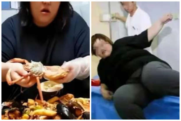 'Influencer' murió en vivo tras comer por 10 horas seguidas