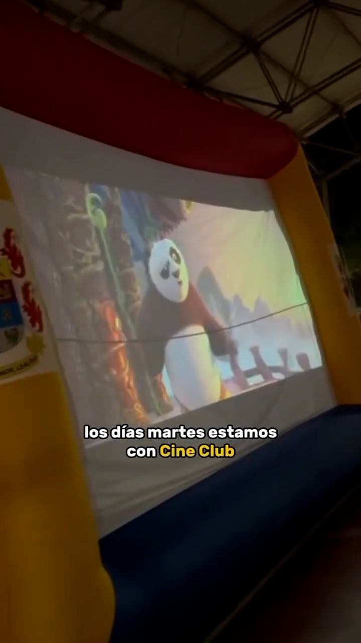 Cine gratis en los barrios