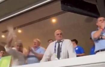 Dirigentes uruguayos se calentaron por partido ante Colombia