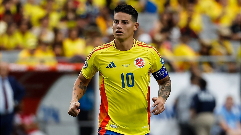 James Rodríguez: El mejor jugador de la Copa América 2024