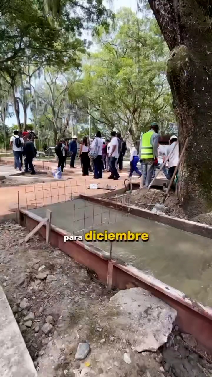 Gobernadora y alcalde supervisan avance de obras en el Parque La Isleta